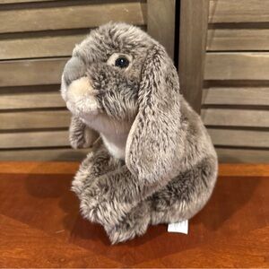 Toys R Us CUTE & SOFT LONG EARRED LOP BUNNY RABBIT 10” Plush STUFFED ANIMAL 2012